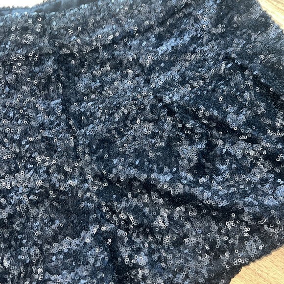 Zio Sequin Shorts Black, Size Medium - Picture 3 of 8